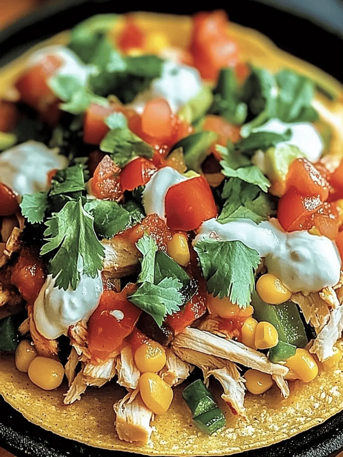 Delicious Mexican Rotisserie Chicken Tostadas in Just 25 Minutes 4 Mexican Rotisserie Chicken Tostadas