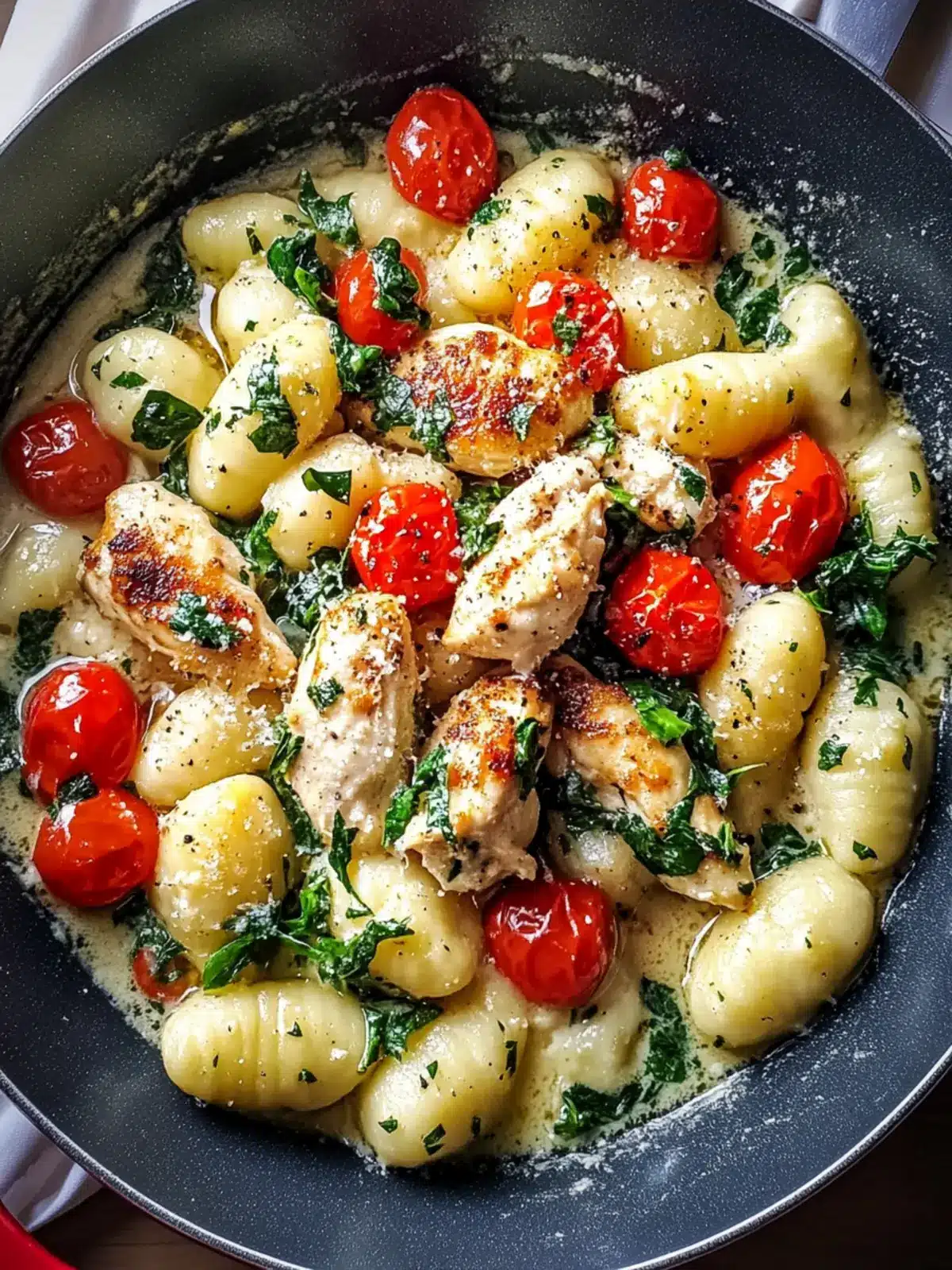 Garlic Chicken Gnocchi Skillet: Your Cozy Weeknight Winner 3 Garlic Chicken Gnocchi Skillet