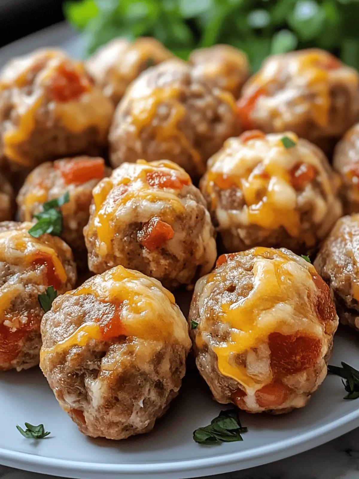 Irresistible Rotel Cream Cheese Sausage Balls for Any Party 3 Rotel Cream Cheese Sausage Balls