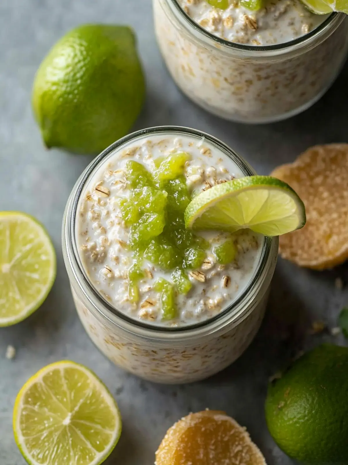 Zesty Key Lime Pie Overnight Oats for a Bright Morning Boost 2 Zesty Key Lime Pie Overnight Oats
