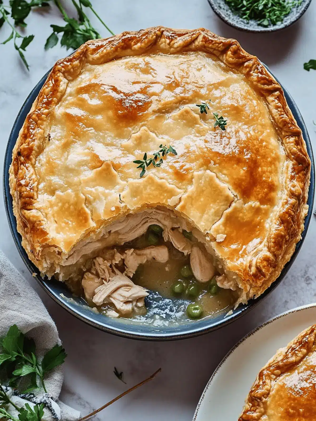 Delicious Chicken Pot Pie: Comfort Food Made Easy 3 Chicken Pot Pie