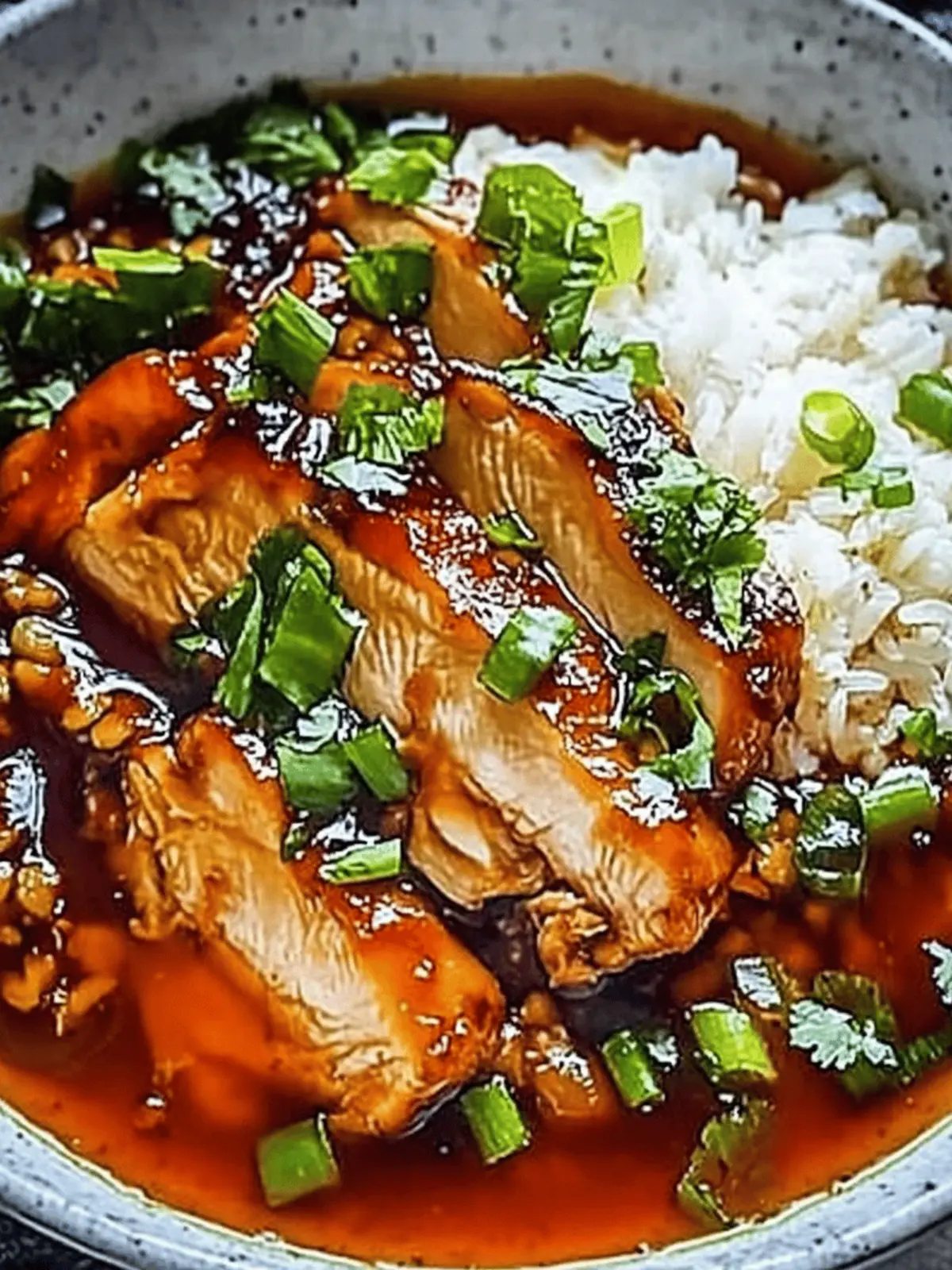 Caramelised Soy Chicken in Garlic Ginger Broth with Rice Bliss 4 Caramelised Soy Chicken in Garlic Ginger Broth with Rice