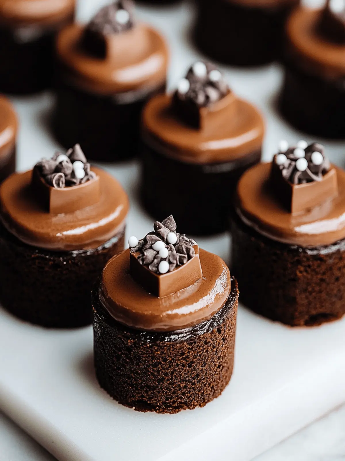 Decadent Brownie Petit Fours for Your Next Celebration 2 Brownie Petit Fours