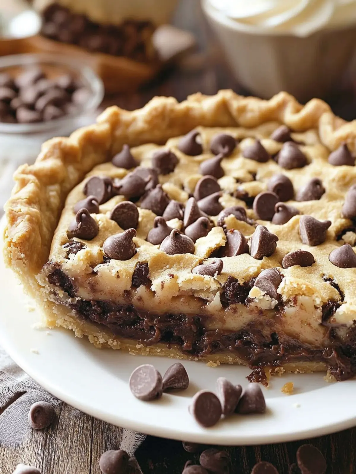 Toll House Chocolate Chip Pie: A Slice of Pure Bliss 4 Toll House Chocolate Chip Pie