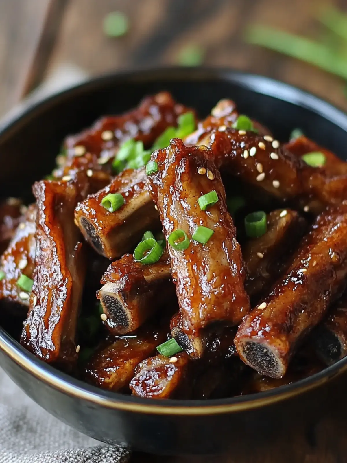 Chinese Fried Ribs with Fermented Red Bean Curd Bliss 2 Chinese Fried Ribs with Fermented Red Bean Curd