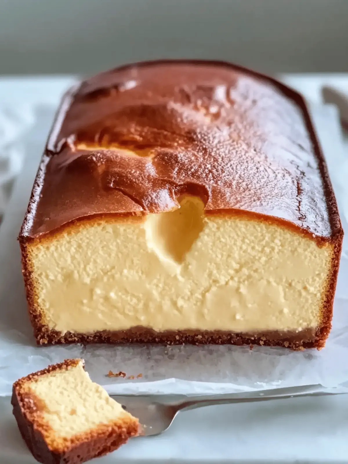 Creamy Loaf Pan Basque Cheesecake: Easy and Irresistible Treat 4 Loaf Pan Basque Cheesecake