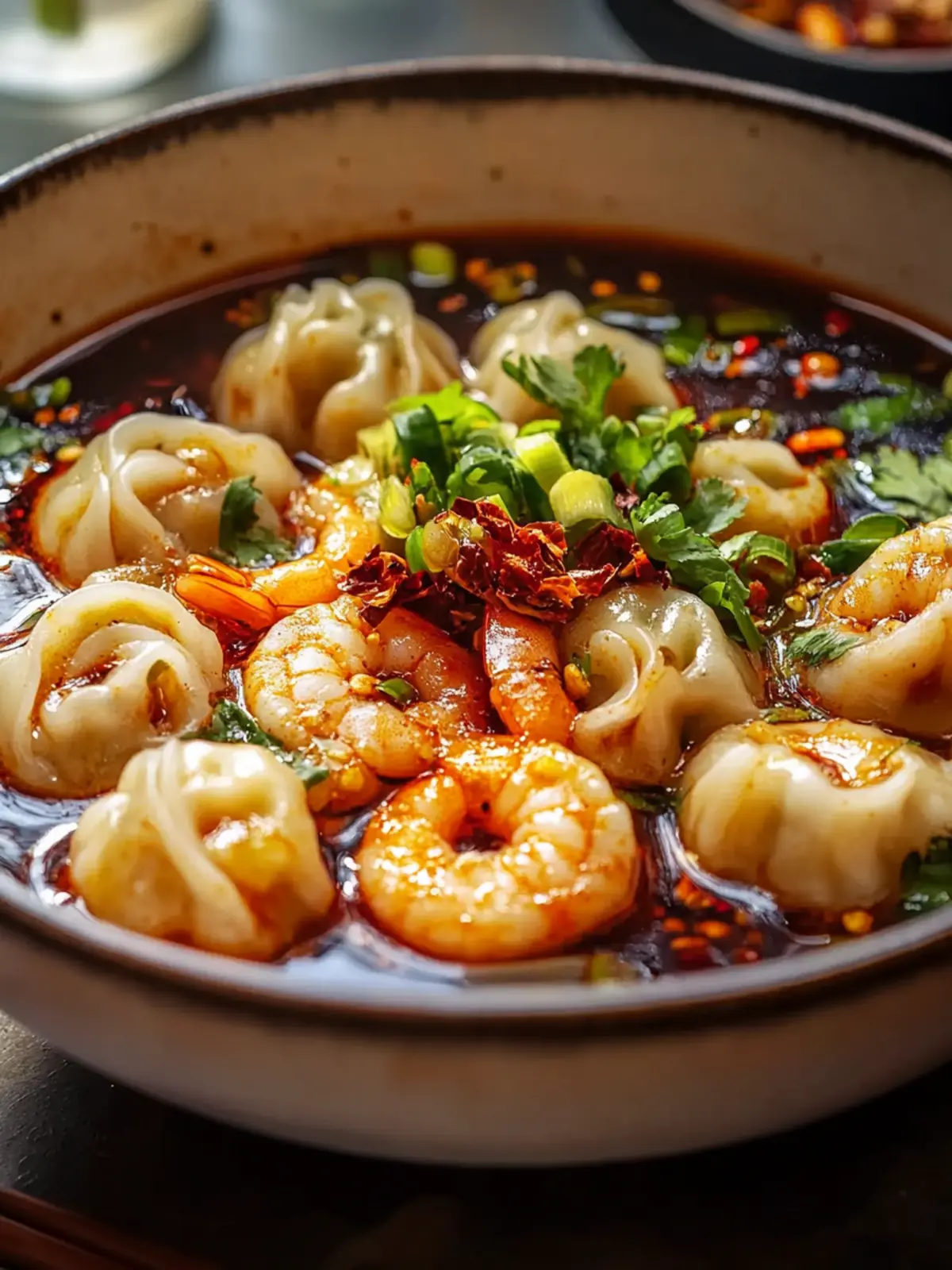 Spicy Shrimp Dumpling Noodle Bowl: Dive into Flavorful Bliss 3 Spicy Shrimp Dumpling Noodle Bowl