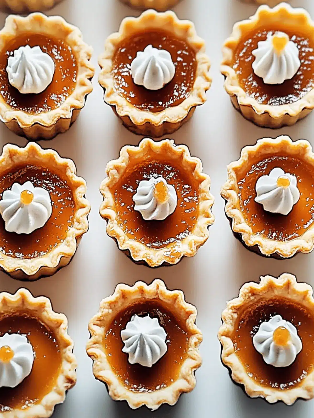 Mini Pumpkin Pies: Your Cozy Fall Treat That Delights 3 Mini Pumpkin Pies