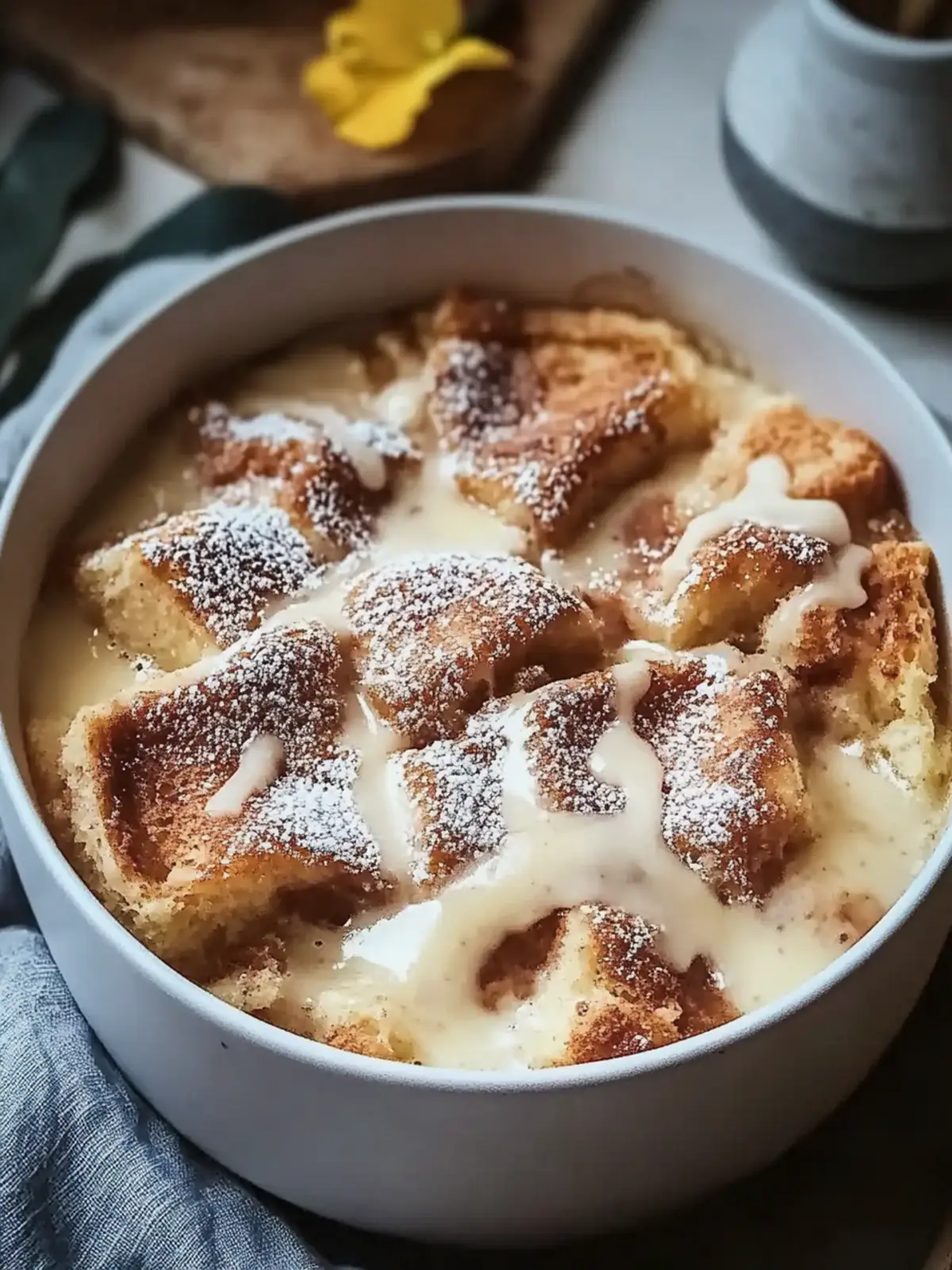 Cinnamon Roll Bread Pudding That Will Warm Your Heart 4 Cinnamon Roll Bread Pudding