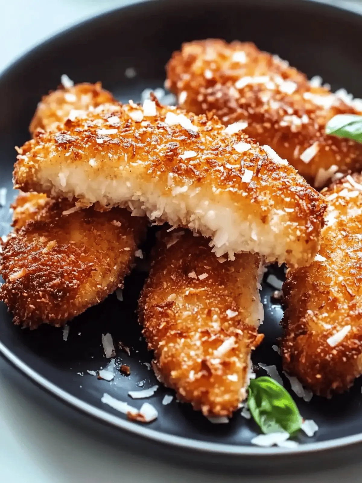 Crispy Coconut Chicken Tenders for Irresistible Family Dinners 3 Crispy Coconut Chicken Tenders