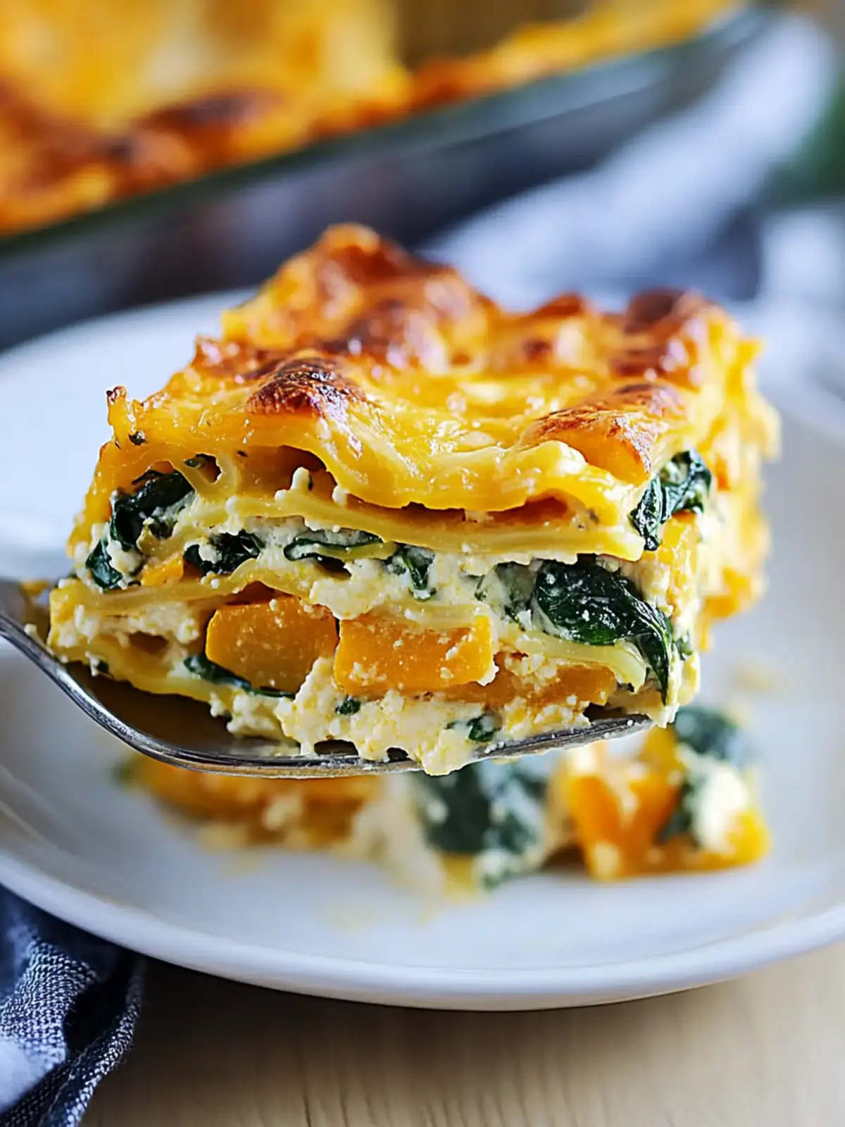Irresistible Italian Butternut Squash and Spinach Lasagna Delight 2 Italian Butternut Squash and Spinach Lasagna