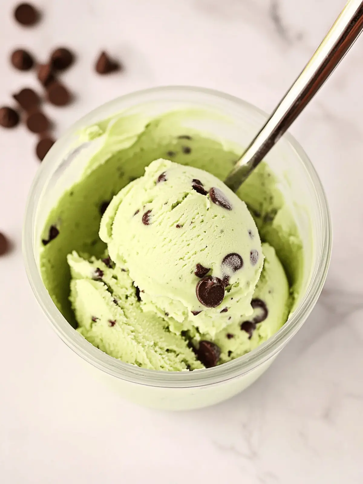 Creamy Mint Chocolate Chip Protein Ice Cream You ll Crave 4 Mint Chocolate Chip Protein Ice Cream