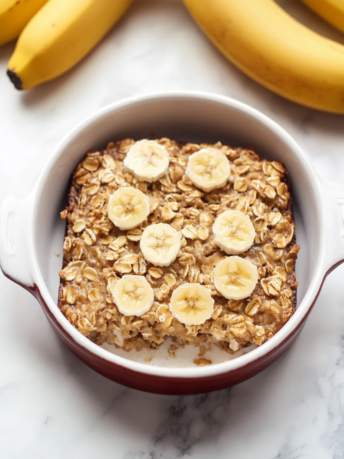 Banana Bread Baked Oatmeal: A Cozy Vegan Breakfast Delight 2 Banana Bread Baked Oatmeal