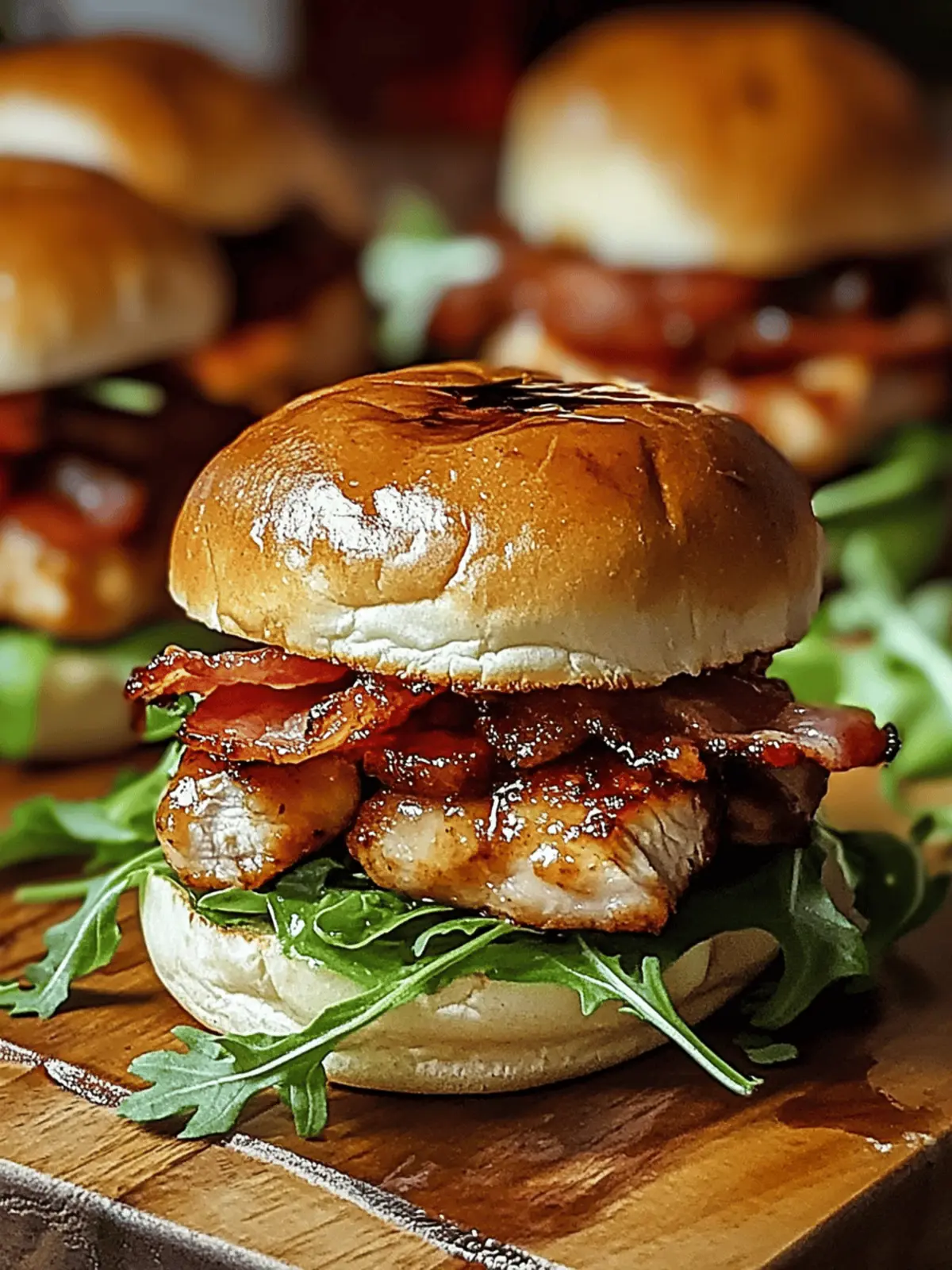 Maple Chicken Beef Bacon Sliders: Your New Favorite Comfort Food 4 Maple Chicken Beef Bacon Sliders