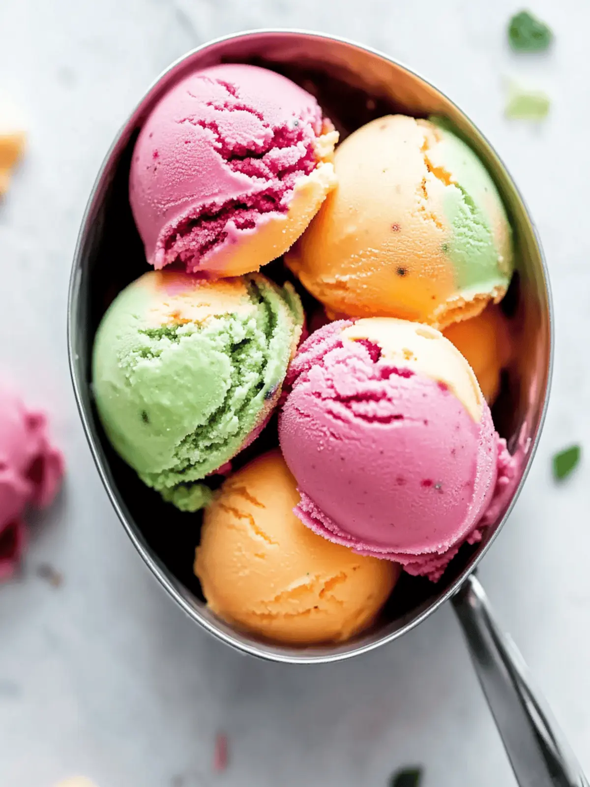 Homemade Rainbow Sherbet: Create Your Own Colorful Summer Delight 4 Homemade Rainbow Sherbet: A Colorful Summer Delight