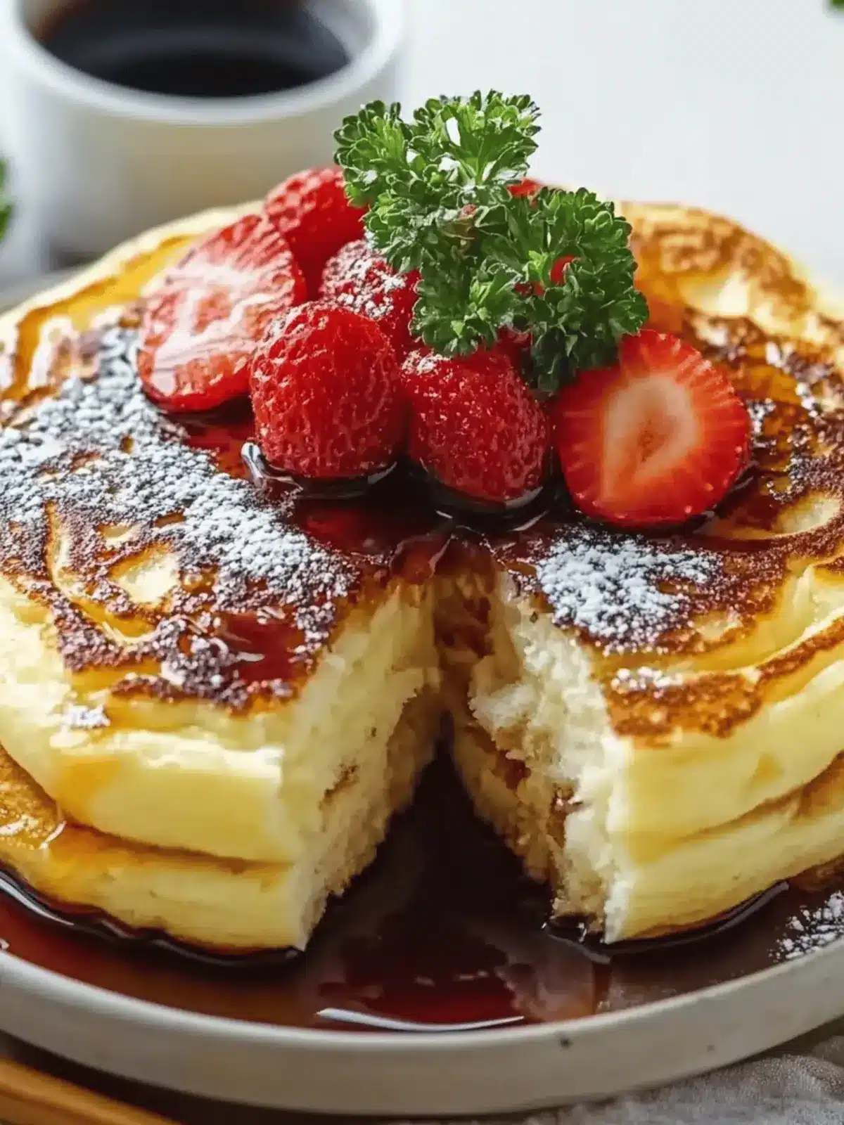 Fluffy Healthy Japanese Pancake Recipe for Light Brunch Bliss 4 Healthy Japanese Pancake Recipe
