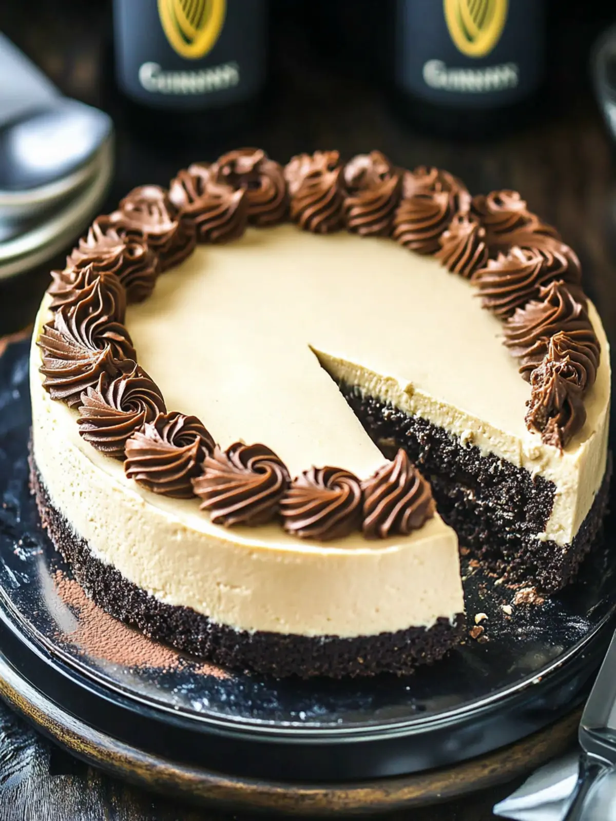 Decadent Guinness Chocolate Cheesecake That's Irresistible 4 Guinness Chocolate Cheesecake