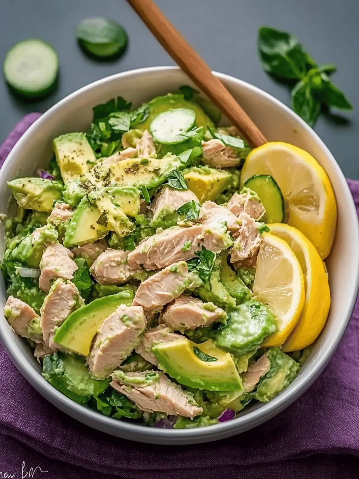 Avocado Tuna Salad: A Healthy Twist for Light Meals 3 Avocado Tuna Salad