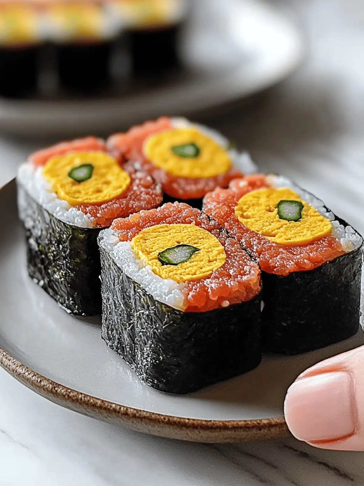 Spam Musubi with Egg: Your Easy, Flavor-Packed Breakfast Bliss 4 Spam Musubi with Egg
