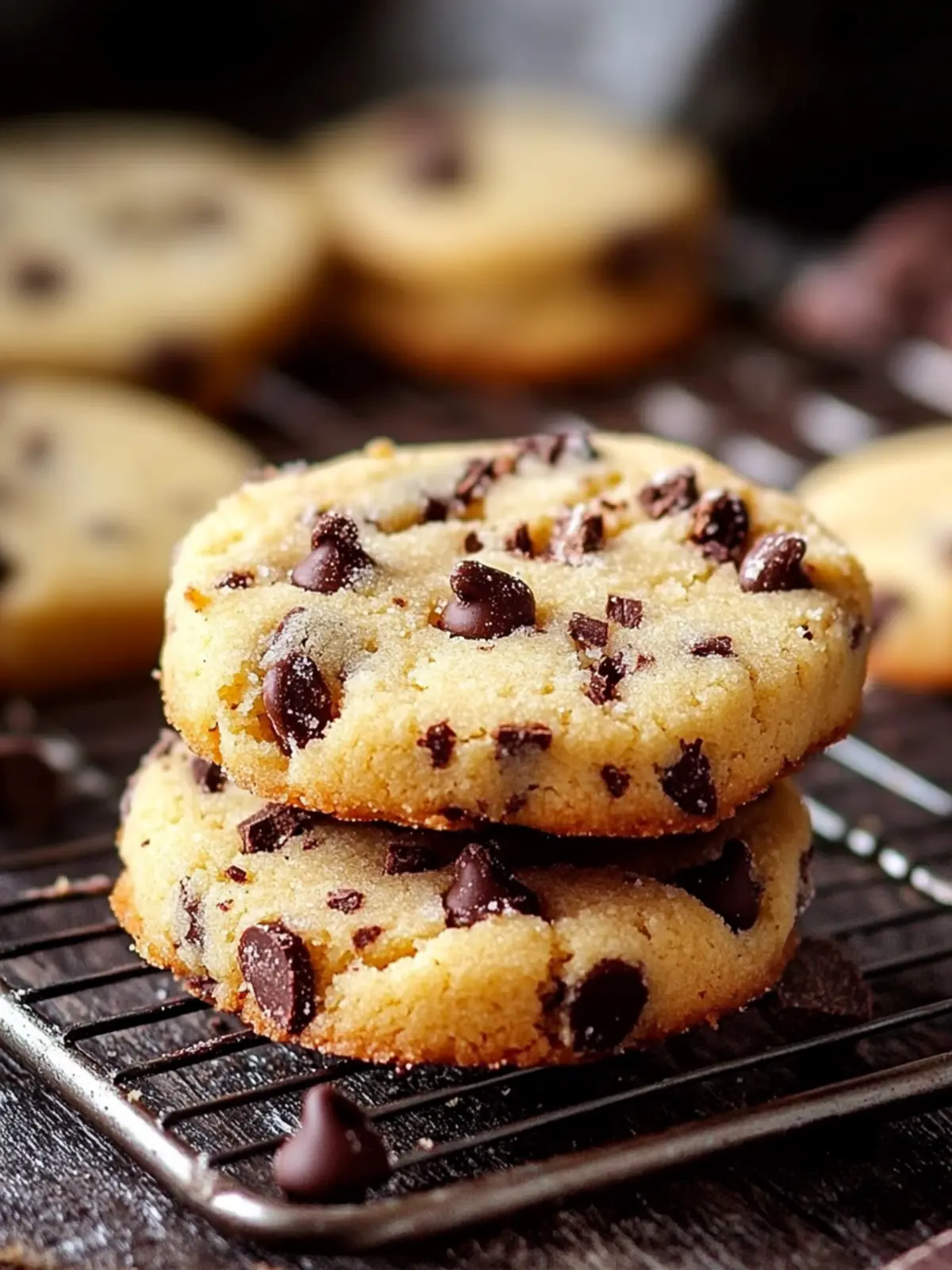 Buttery Chocolate Chip and Toffee Shortbread Cookies That Wow 3 Buttery Chocolate Chip And Toffee Shortbread Cookies