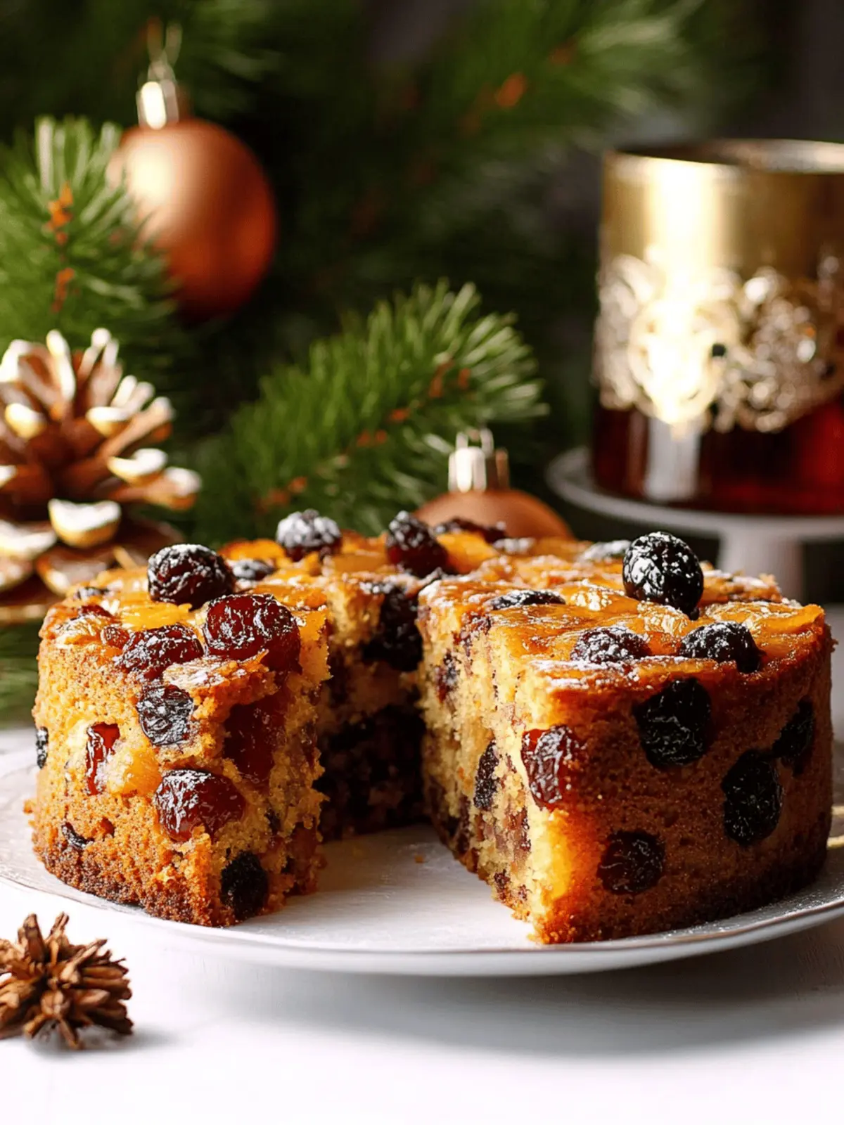 Boozy Fruit Cake: Festive Delight with a Tipsy Twist! 4 Boozy Fruit Cake: The Ultimate Holiday Dessert with a Spiked Twist
