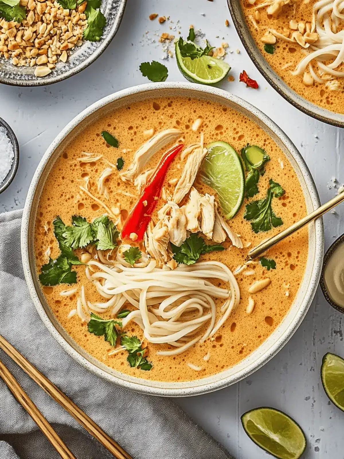 Warm Up with Quick Red Curry Chicken Noodle Soup Bliss 4 Red Curry Chicken Noodle Soup