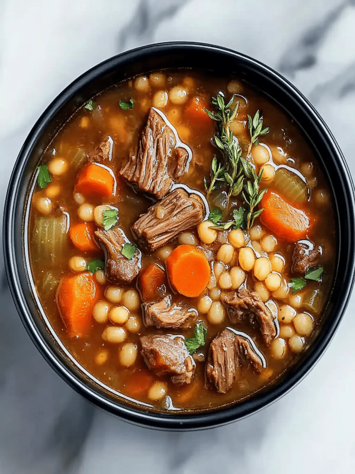 Classic Instant Pot Beef and Barley Soup for Cozy Nights 2 Classic Instant Pot Beef and Barley Soup