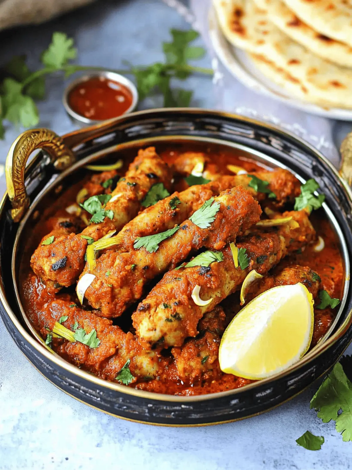 Irresistible Kabab Masala: Savory Seekh Kabab Curry Bliss 4 Kabab Masala (Seekh Kabab Curry)