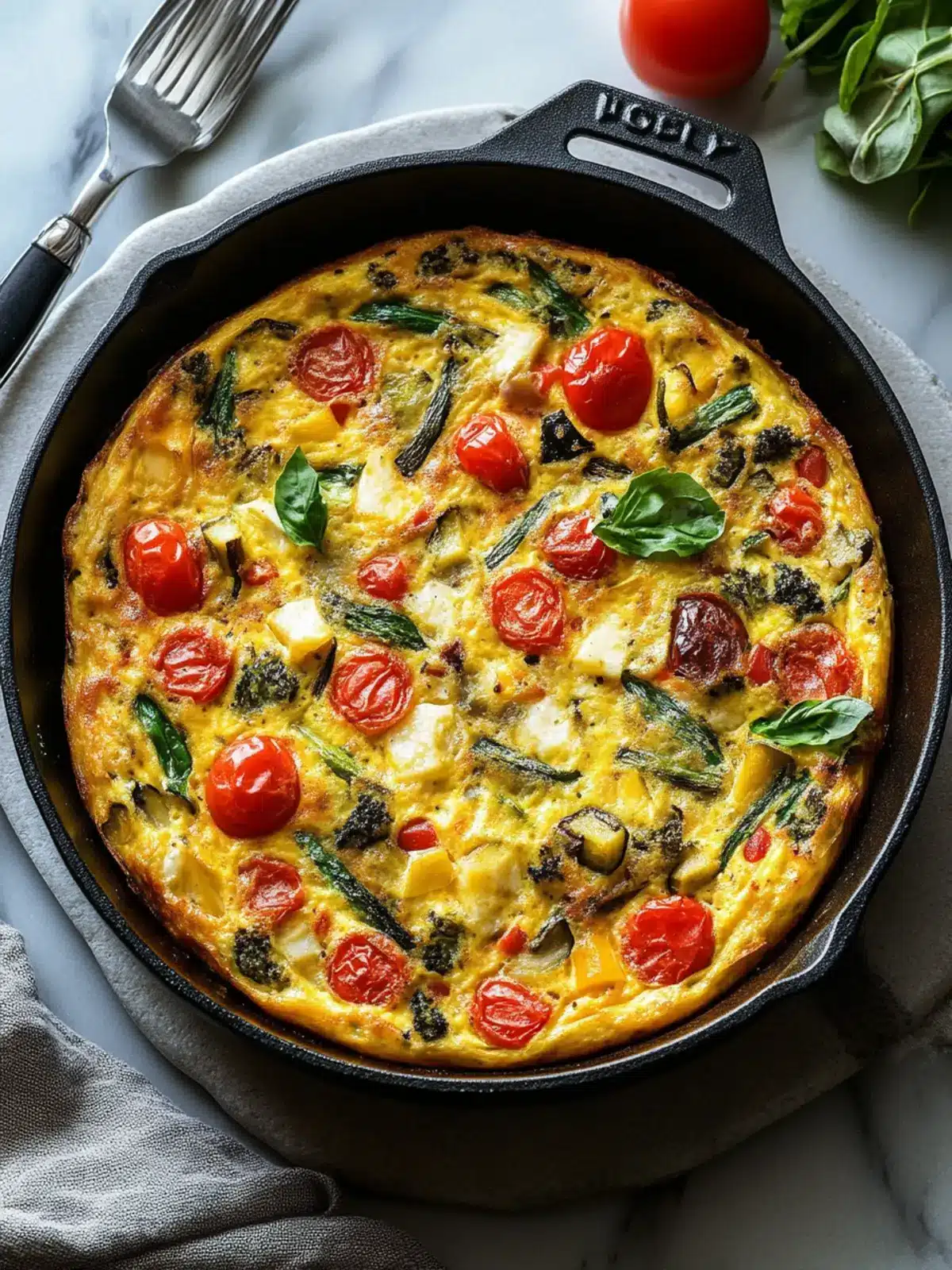 Veggie Frittata: Your Easy, Colorful Breakfast Delight 2 Veggie Frittata