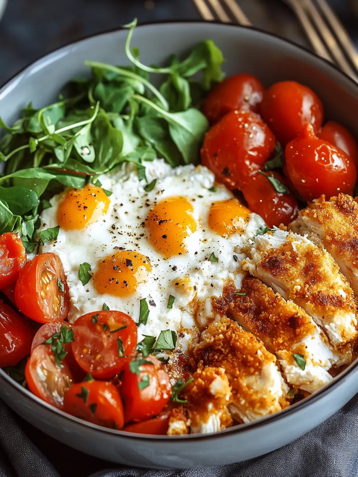 High Protein Chicken Parm Cottage Cheese Bowl for Quick Nutrition 3 High Protein Chicken Parm Cottage Cheese Bowl