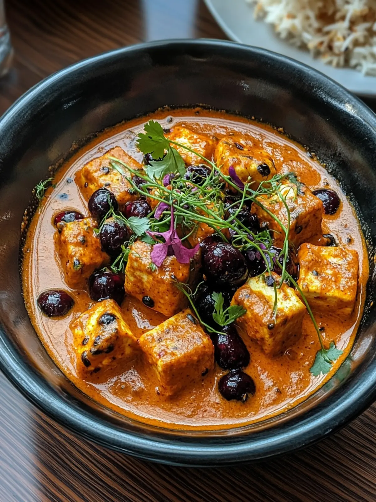 Paneer Tikka Masala with Berries Mix: A Sweet & Savory Twist 4 paneer tikka masala with Berries Mix