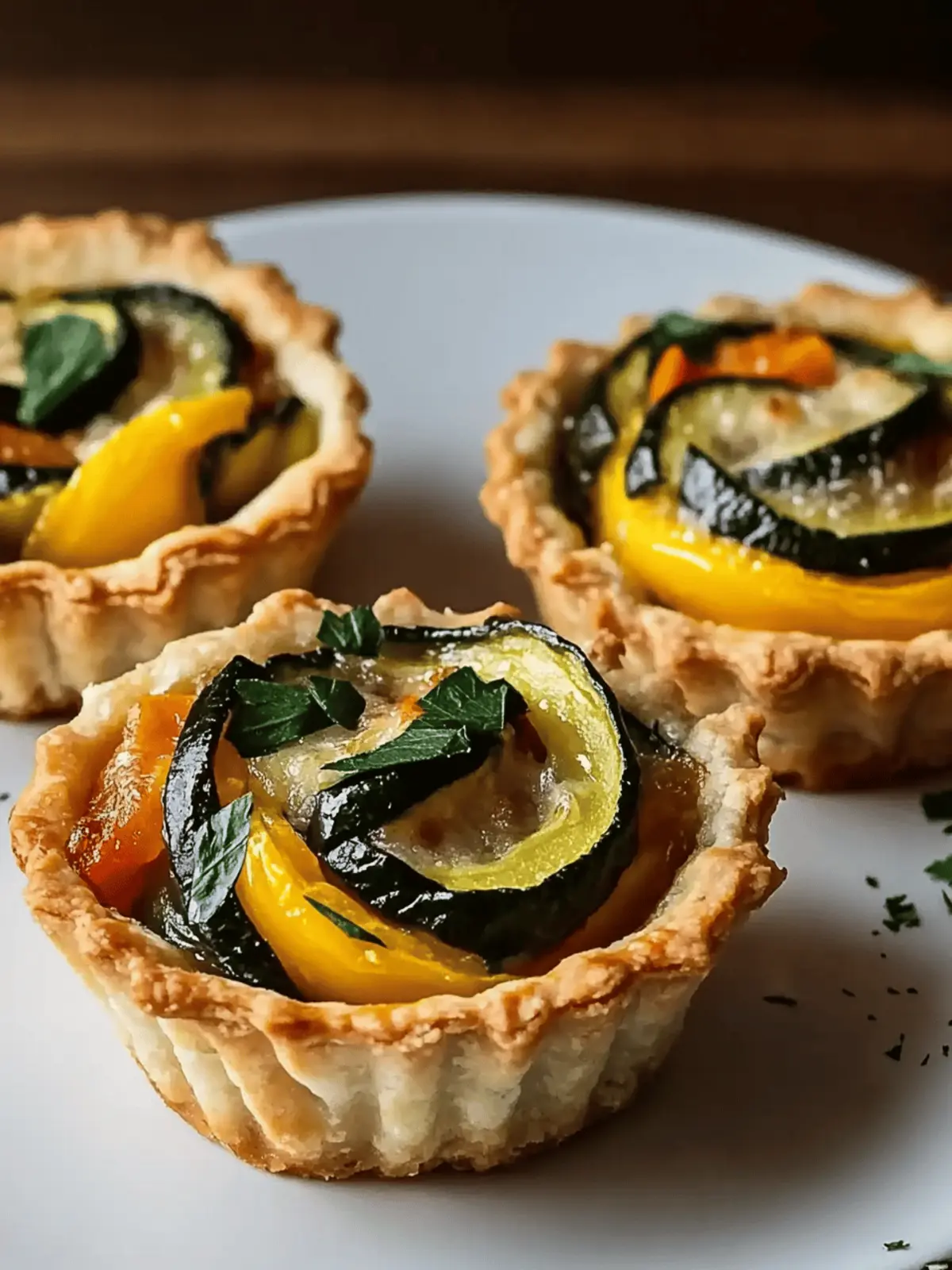 Mini Ratatouille Tartlets That Will Elevate Your Dinner Game 3 Mini Ratatouille Tartlets