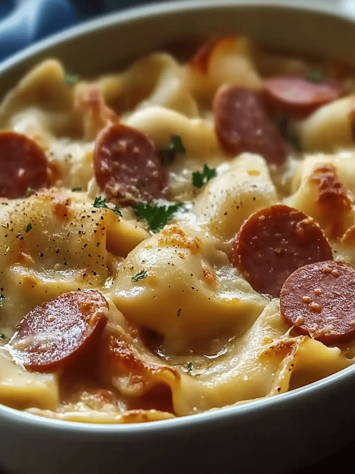 Crockpot Pierogi Casserole with Kielbasa for Cozy Nights 2 Crockpot Pierogi Casserole with Kielbasa