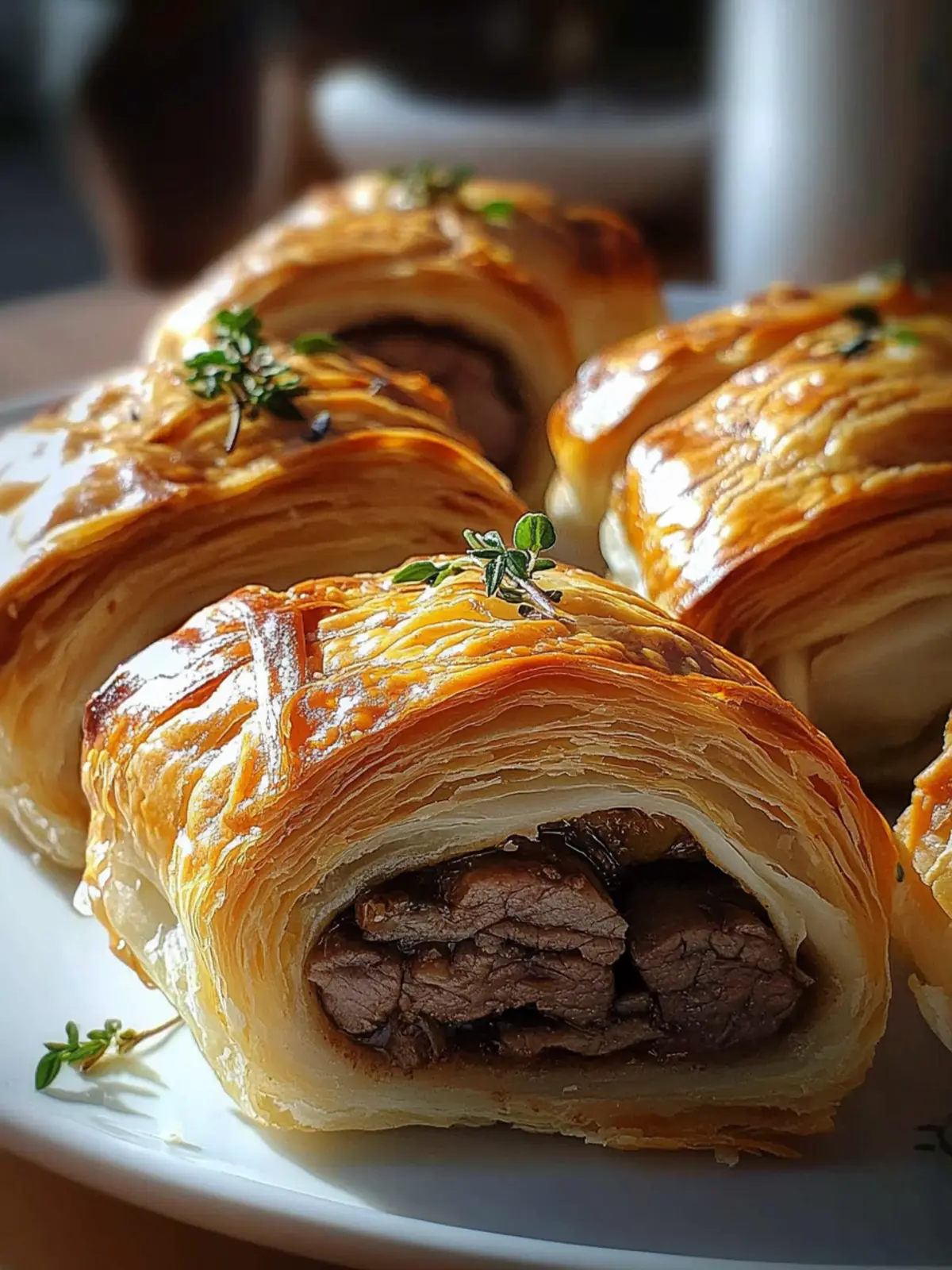 Savory Mini Beef Wellington Bites: Luxurious 15-Minute Treats 4 Mini Beef Wellington Bites