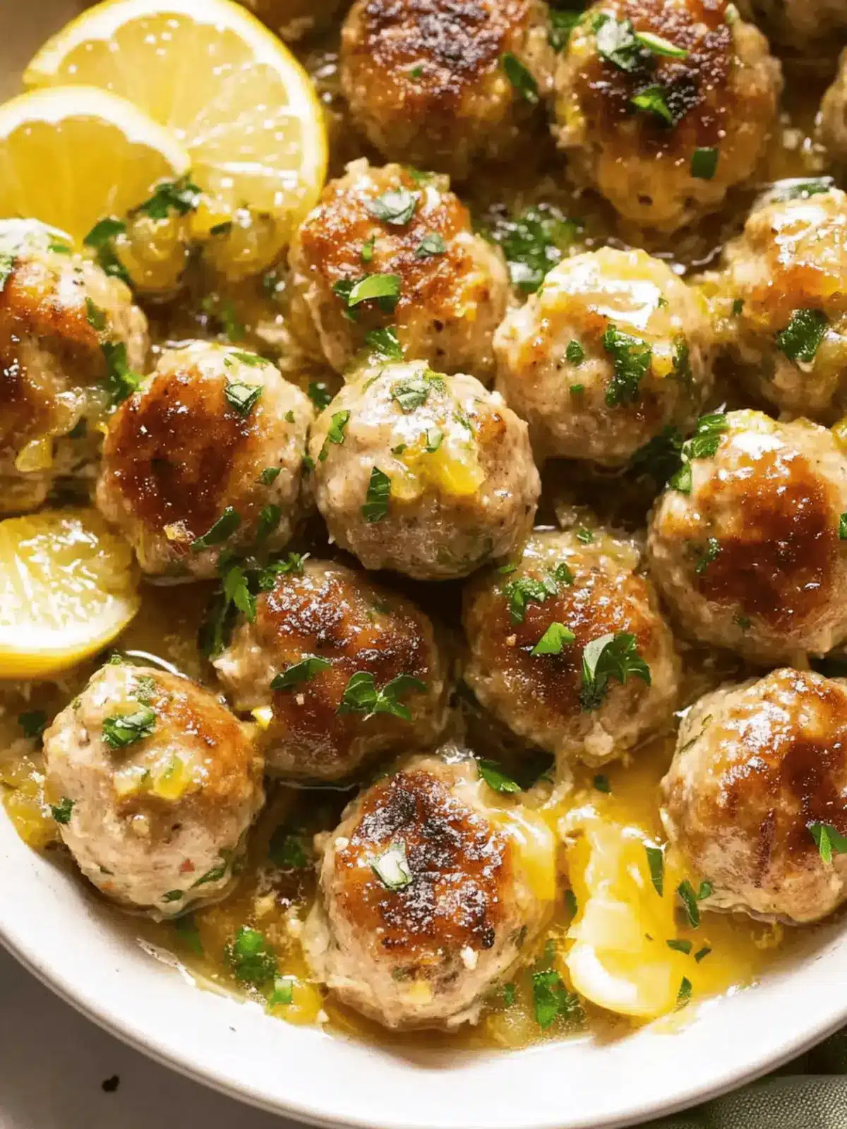 Savory Low-Carb Chicken Piccata Meatballs You ll Crave 2 Low-Carb Chicken Piccata Meatballs