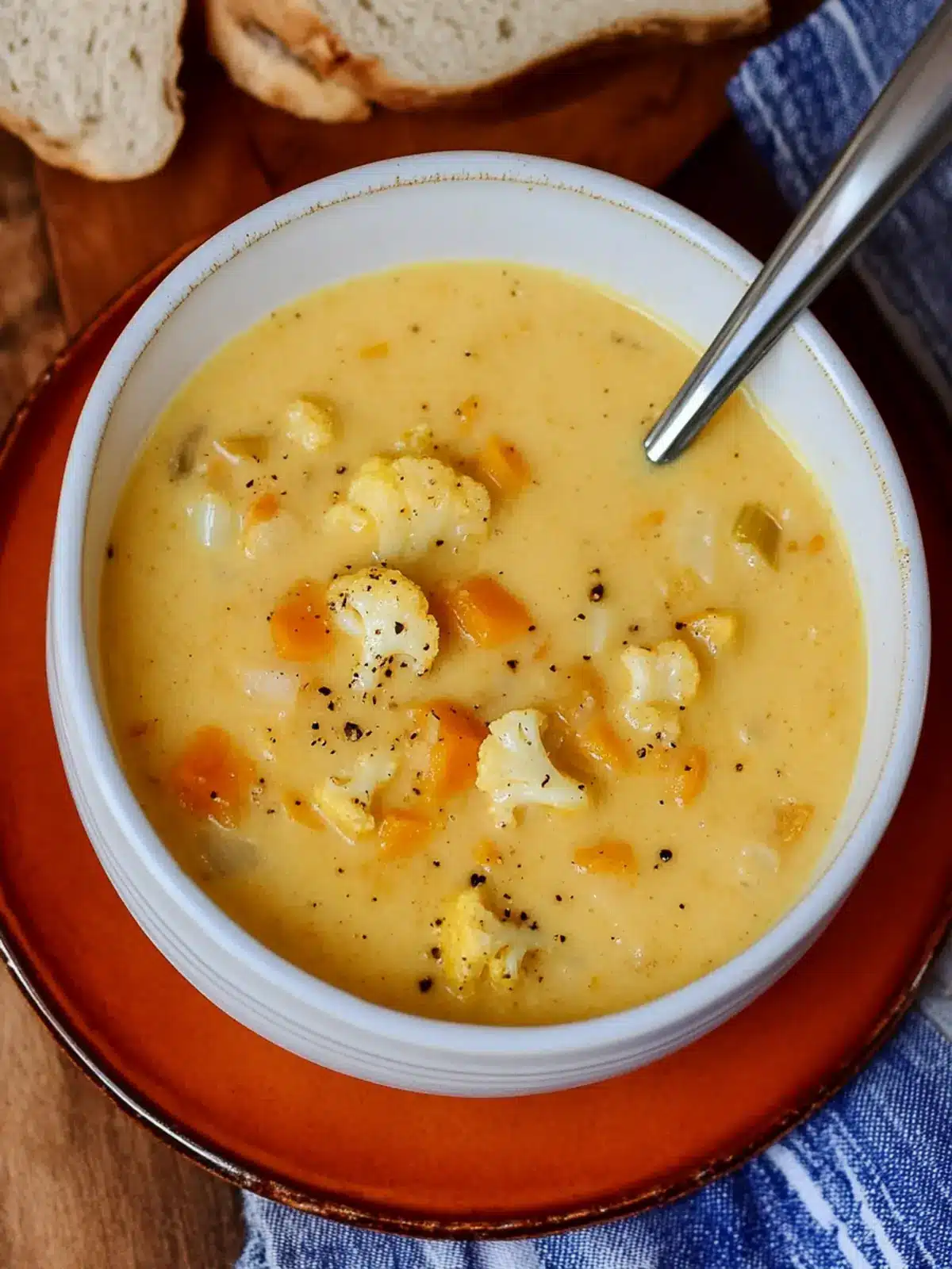 Creamy Roasted Vegan Cauliflower Soup for Cozy Nights 2 Roasted Vegan Cauliflower Soup