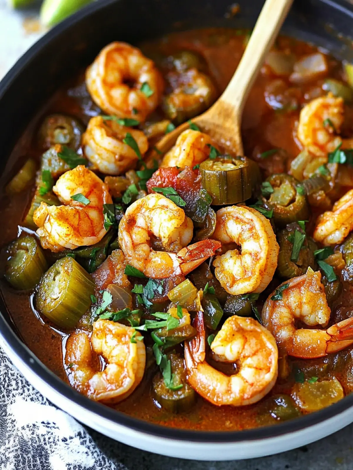 Savor the Comfort of Creole Shrimp & Okra Stew Tonight 4 Creole Shrimp & Okra Stew