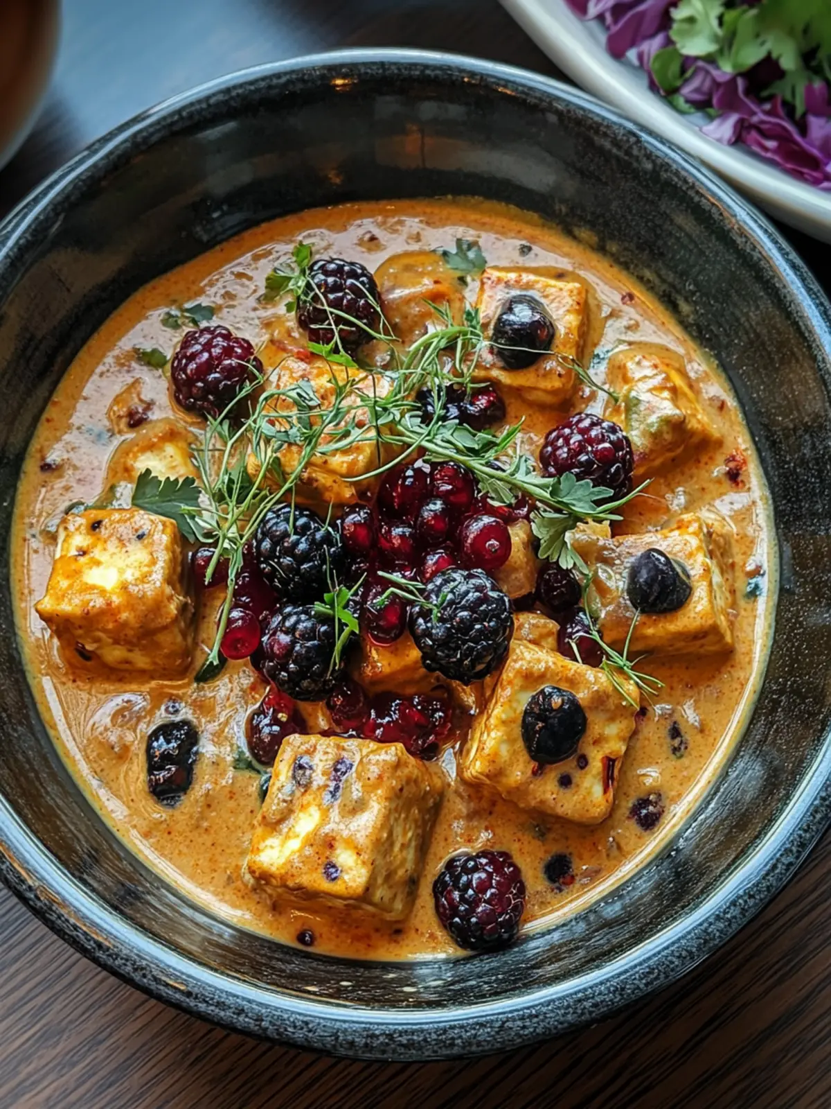 Paneer Tikka Masala with Berries Mix: A Sweet & Savory Twist 2 paneer tikka masala with Berries Mix