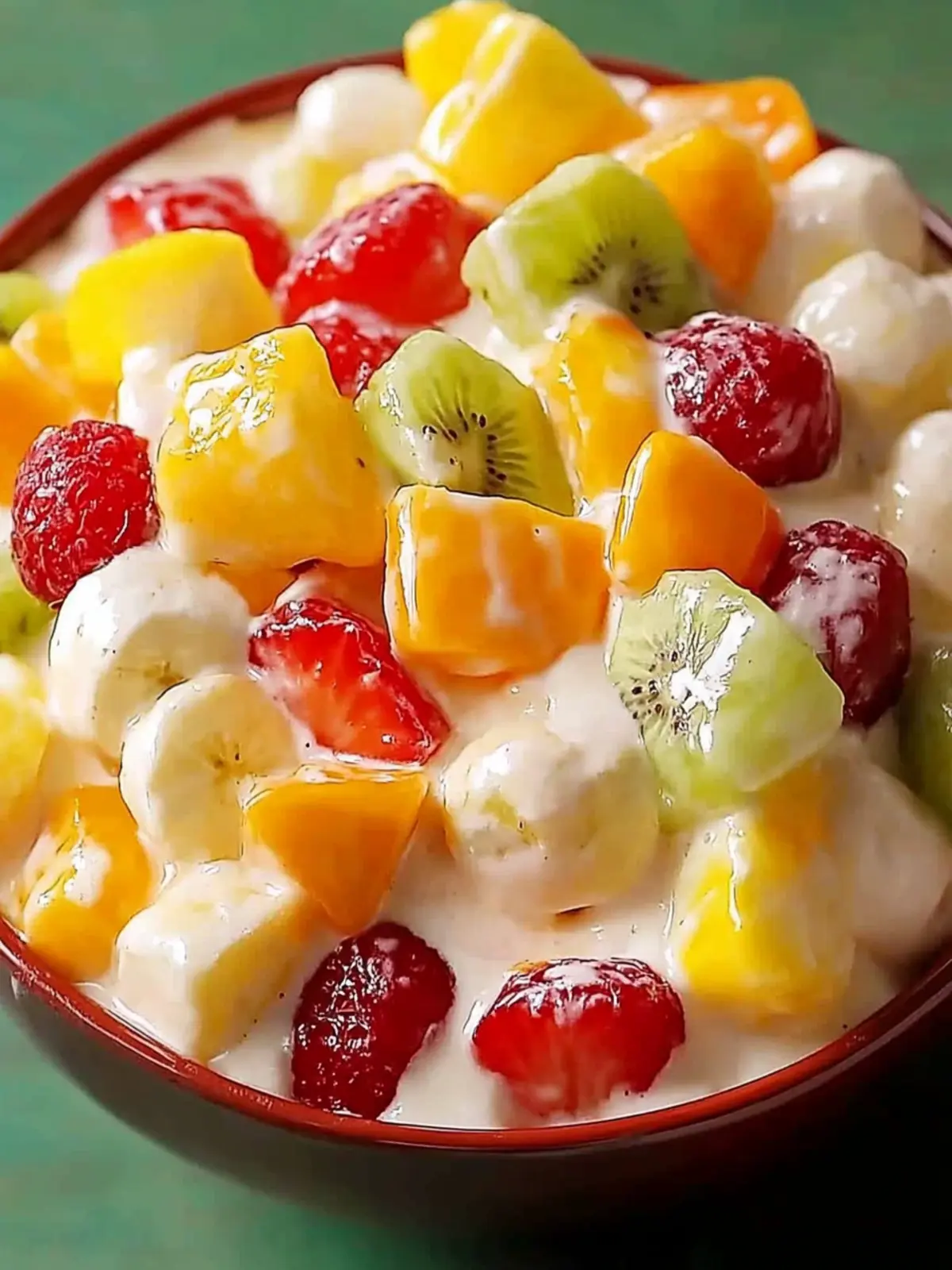Creamy Tropical Fruit Salad: Your Ultimate Summer Refreshment 2 Creamy Tropical Fruit Salad