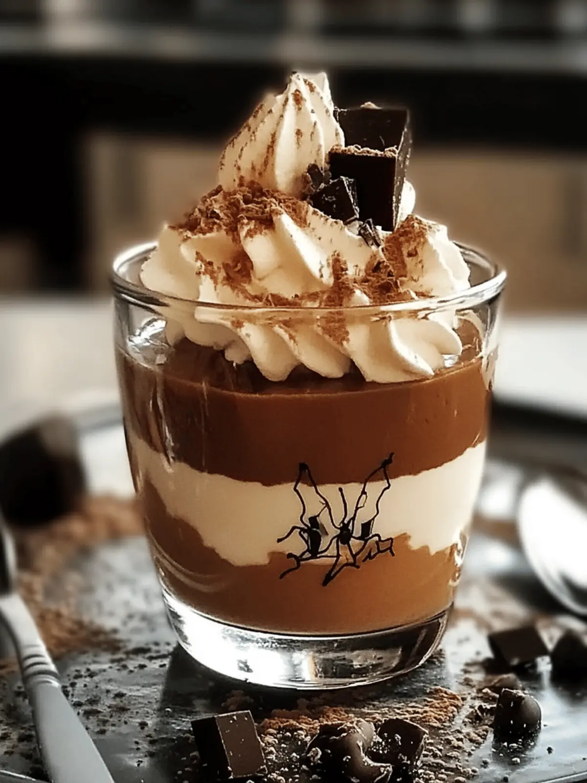 Halloween Pumpkin Chocolate Pudding: A Spooky Sweet Treat 3 Halloween Nachtisch K ¼rbis Pudding mit Schokolade