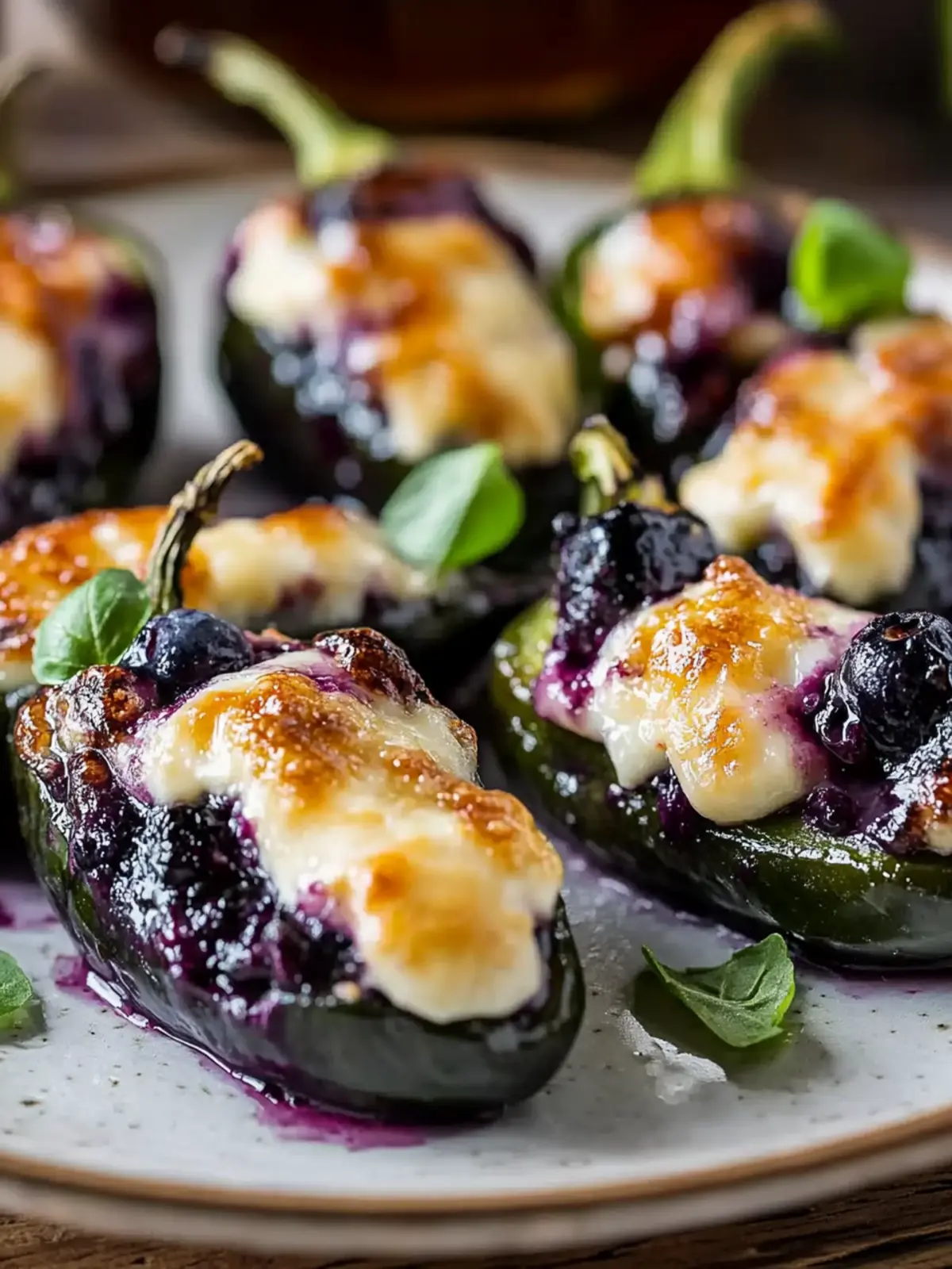 Blueberry Brie Jalape o Poppers: Sweet Spice You'll Love 2 Blueberry Brie Jalape o Poppers