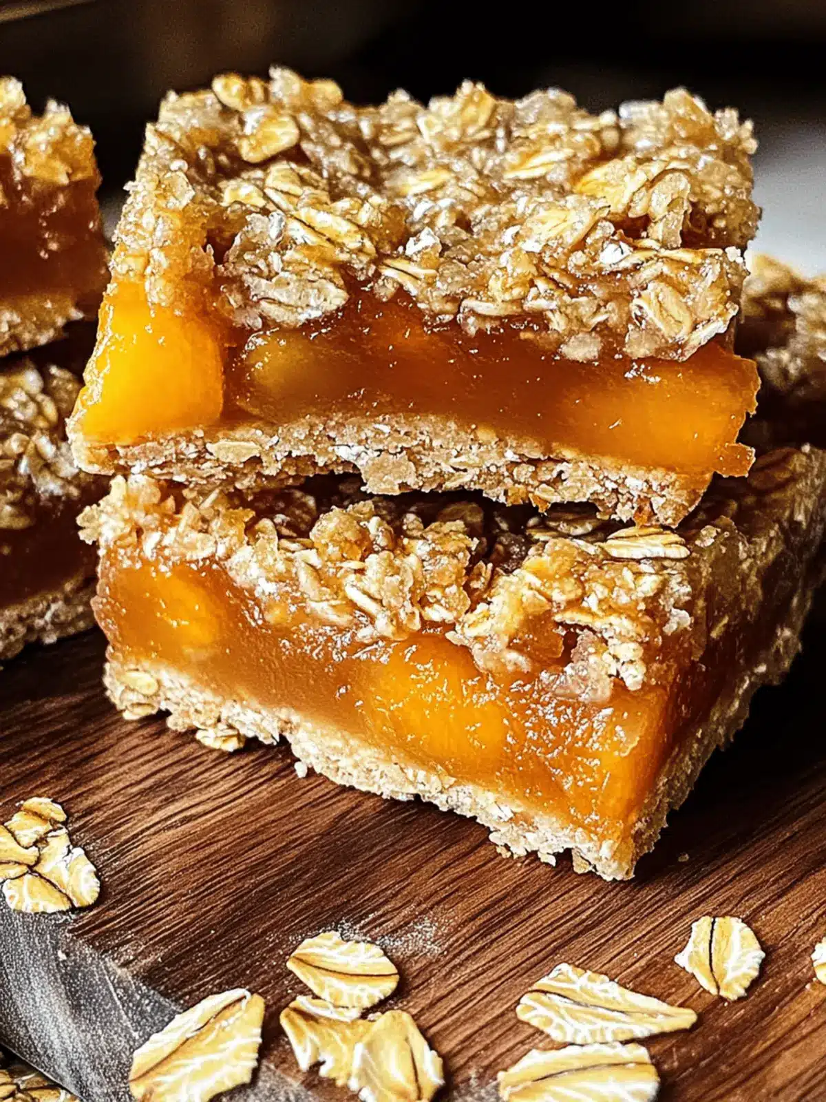Sweet Apricot Oatmeal Bars You ll Love for Snacks & Treats 4 Apricot Oatmeal Bars