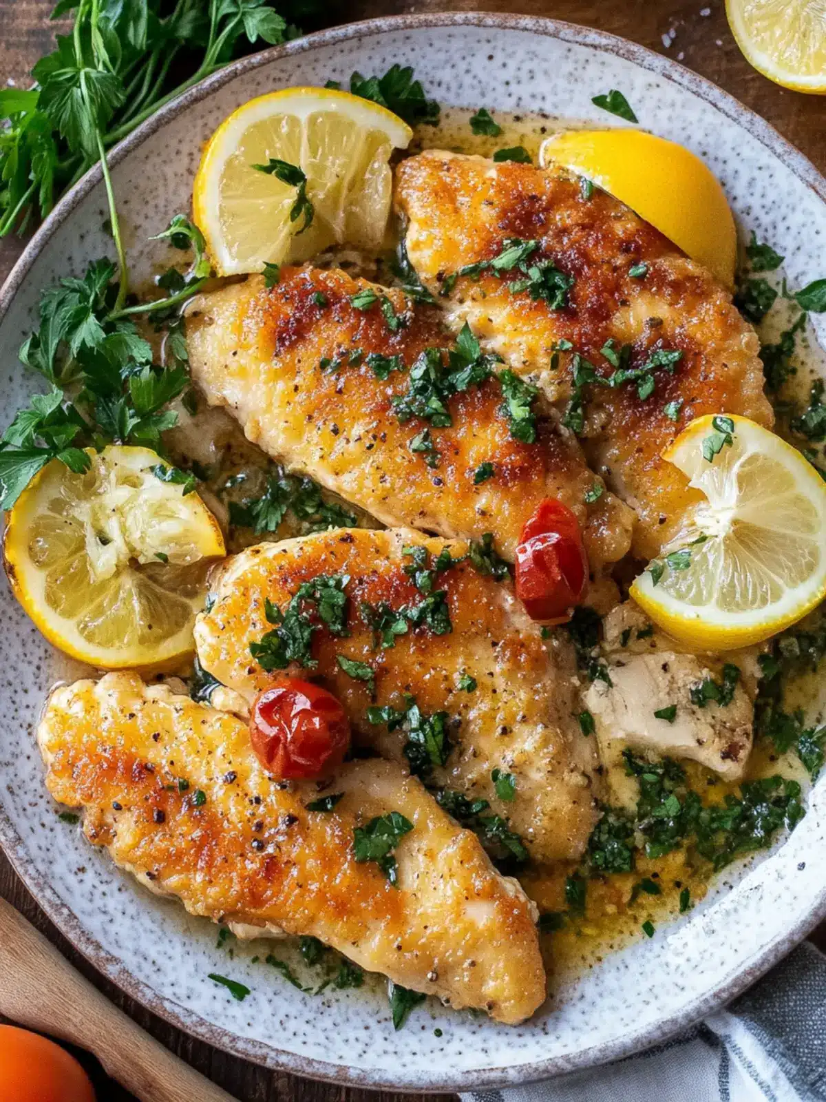 Crispy Chicken Salmoriglio: A Zesty Italian Delight 2 Chicken Salmoriglio