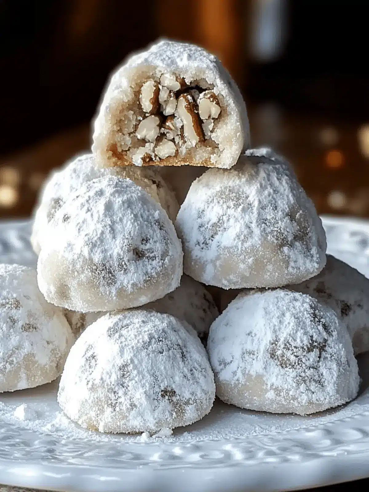 Melt-in-Your-Mouth Buttery Pecan Snowball Cookies Recipe 4 Buttery Pecan Snowball Cookies