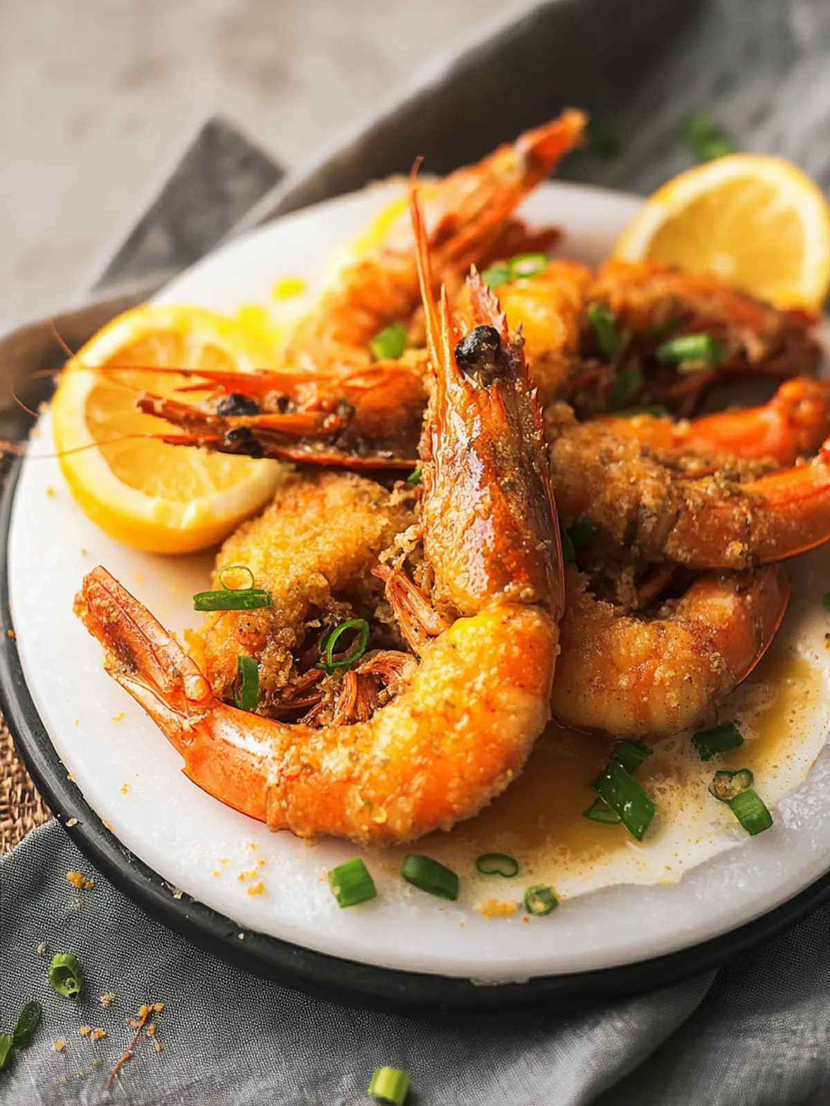Savory Salted Egg Yolk Prawns for Luxurious Indulgence 2 Salted Egg Yolk Prawns