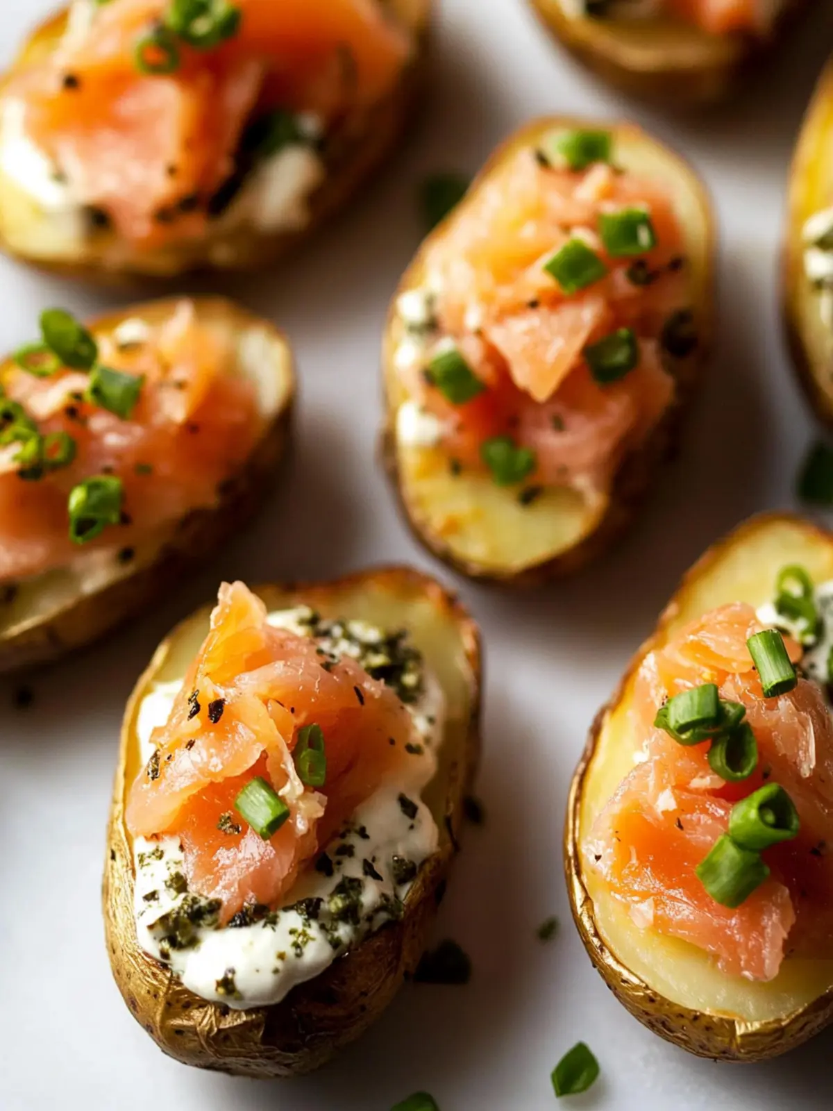 Smoked Salmon Twice Baked Potatoes: A Gourmet Comfort Bite 4 Smoked Salmon Twice Baked Potatoes