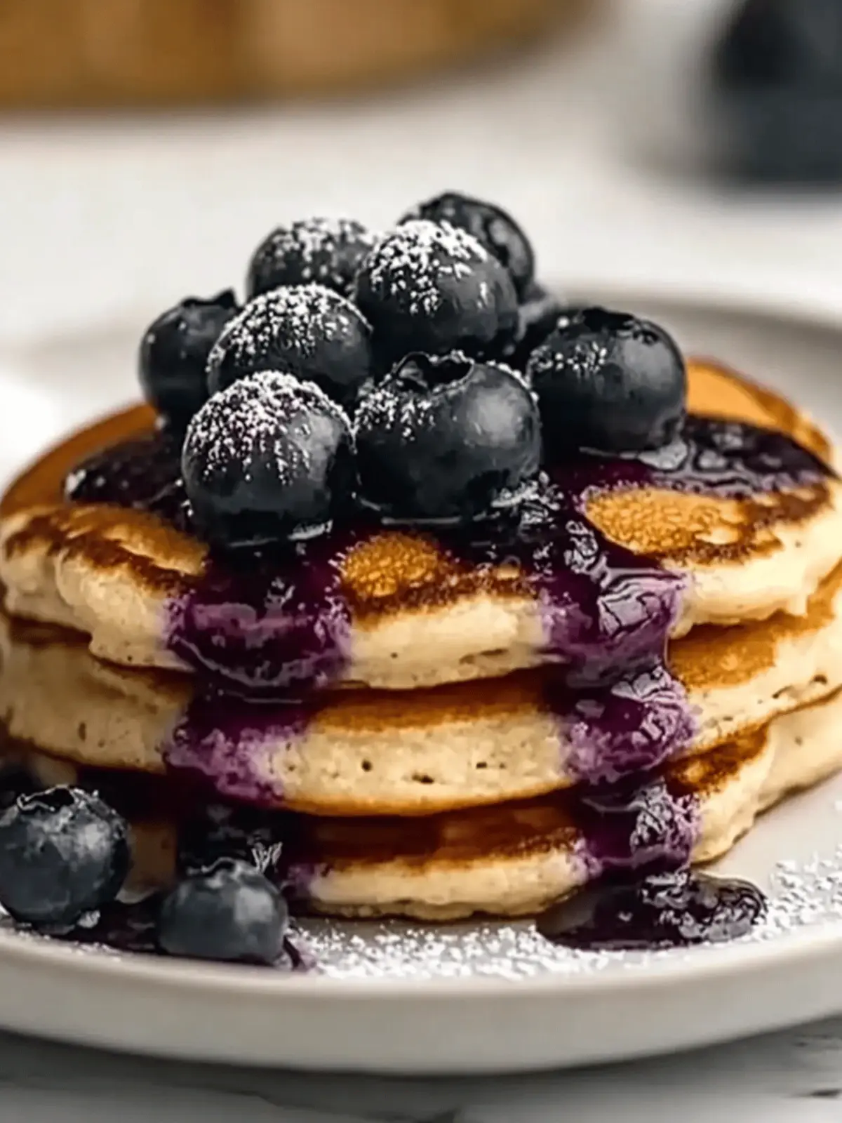 Fluffy Ricotta Pancakes with Salted Blueberry Butter Bliss 4 Fluffy Ricotta Pancakes with Salted Blueberry Butter Recipe
