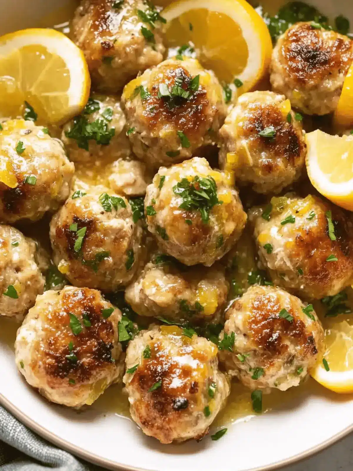 Savory Low-Carb Chicken Piccata Meatballs You ll Crave 3 Low-Carb Chicken Piccata Meatballs