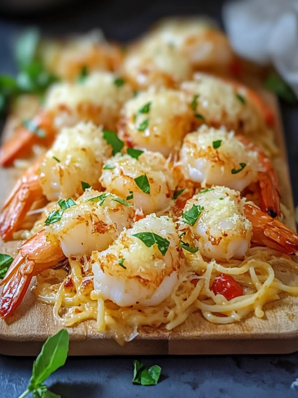 Crispy Jumbo Shrimp Parmesan for a Gourmet Family Feast 4 Jumbo Shrimp Parmesan