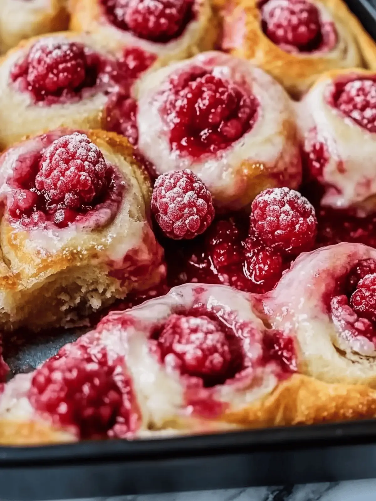 Raspberry Rolls Easy and Gooey Your New Favorite Morning Treat 4 Raspberry Rolls Easy and Gooey